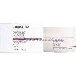 Christina Chateau de Beaute- Deep Beaute Night Cream 50 ml.
