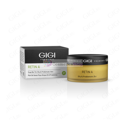 GIGI Retin A- Мыло в банке со спонжем для жирной кожи 100 ml.