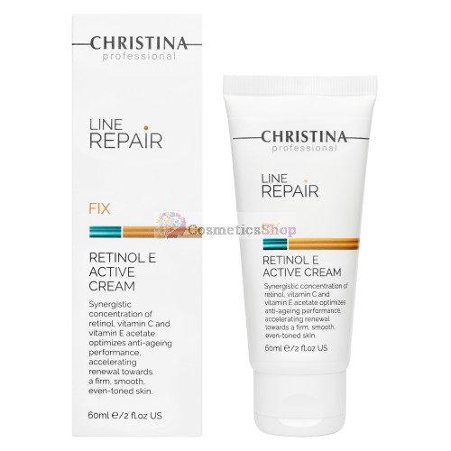 Christina Line Repair Fix- Krēms visiem ādas tipiem uz retinola bāzes bez smaržvielām 60 ml.
