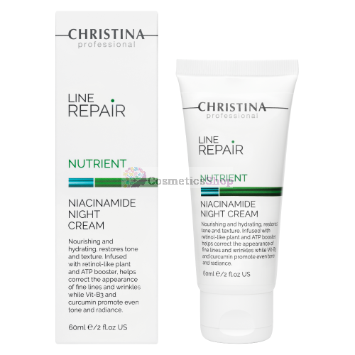 Christina Line Repair Nutrient- Niacinamide Night Cream 60 ml.