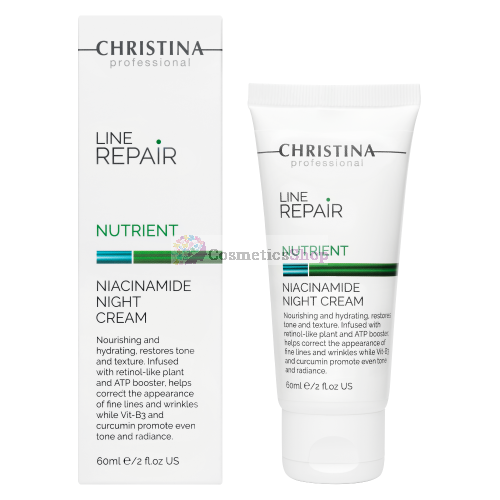 Christina Line Repair Nutrient- Niacinamide Night Cream  60 ml.
