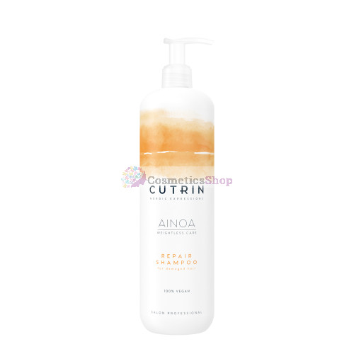 Cutrin AINOA- Шампунь для восстановления волос. Безсульфатный 1000 ml.
