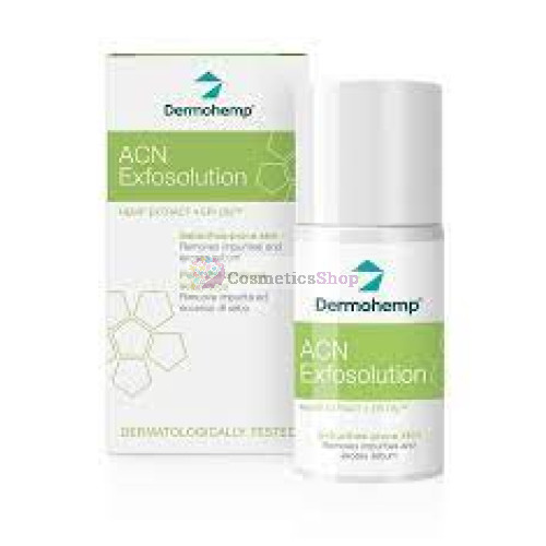 DERMOHEMP® ACN- Раствор предназначен для отшелушивания кожи, пораженной себореей и акне 60 ml.