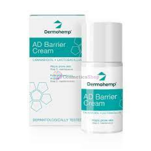 DERMOHEMP® AD- Krēms aktīvās sastāvdaļas ādai ar atopisku dermatītu ikdienas kopšanai 30 ml.