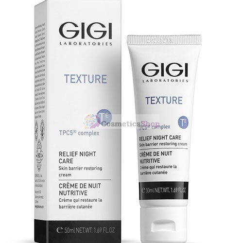 GIGI Texture- Питательный, ночной крем для лица 50 ml.