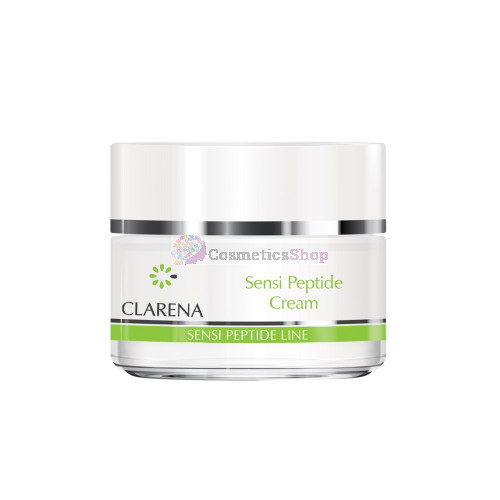Clarena Sensi Peptide- Легкий крем для чувствительной, гиперактивной кожи 50 ml.