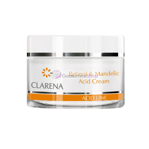 Clarena Acid Line- Retinol Mandelic Acid Cream 50 ml.
