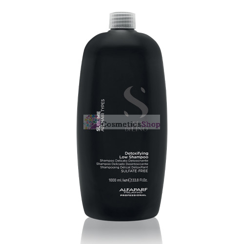 Alfaparf Semi Di Lino Sublime- Detoksa šampūns dziļai matu un galvas ādas attīrīšanai 1000 ml.