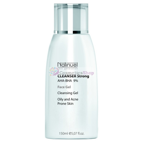 Natinuel CLEANSER STRONG AHA-BHA 9%- Био-очищающий препарат для жирной и проблемной кожи 150 ml. Natinuel CLEANSER STRONG AHA-BHA 9%- Био-очищающий препарат для жирной и проблемной кожи 150 ml.