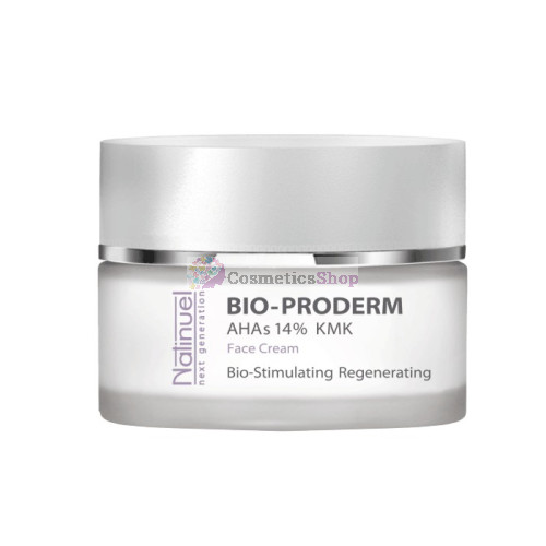 Natinuel BIO-PRODERM AHA-AKA 14%KMK- Биостимулирующий-регенерирующий-омолаживающий крем-антиоксидант для нормальной кожи 50 ml. 