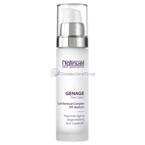 Natinuel GENAGE- Антивозрастной крем полного действия 50 ml. Natinuel GENAGE- Антивозрастной крем полного действия 50 ml.