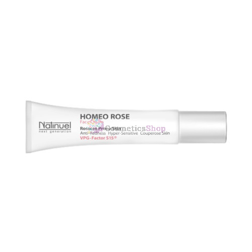 Natinuel HOMEO ROSE CREAM- Противовосспалительный крем для кожи с куперозом 25 ml. 
