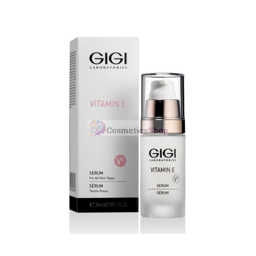 GIGI Vitamin E- Serum For All Skin Types 30 ml. GIGI Vitamin E- Serum For All Skin Types 30 ml.