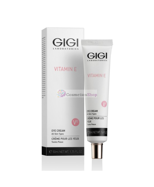 GIGI Vitamin E Eye Cream For All Skin Types 50 ml