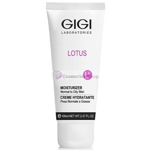GIGI Lotus- Крем увлажняющий для комбинированной и жирной кожи 100 ml.