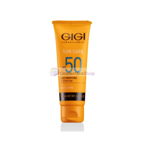 GIGI Sun Care- Крем увлажняющий защитный антивозрастной SPF 50 75 ml.