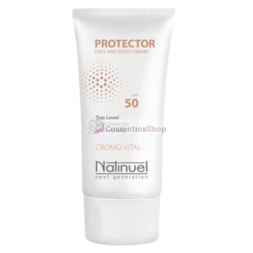 Natinuel TOTAL PROTECTOR SPF 50+ Aizsargājošais krēms sejai un ķermenim ar faktoru SPF 50+50 ml.
