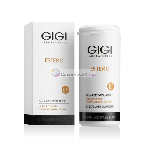 GIGI Ester C- Rice Exfoliator 200 ml. GIGI Ester C- Rice Exfoliator 200 ml.