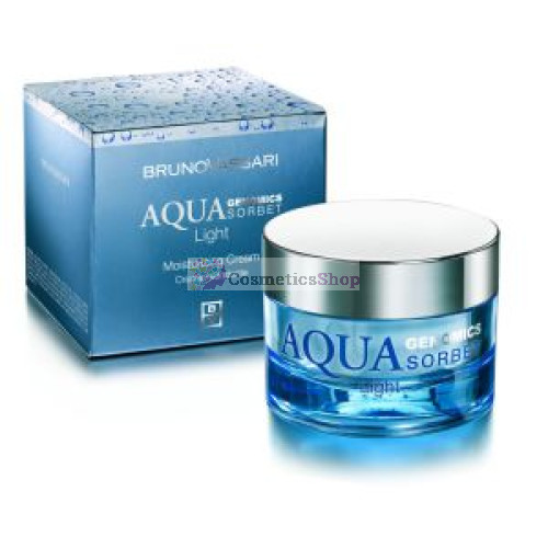 Bruno Vassari Aqua Genomics- Sejas mitrinošs krēms-sorberts LIGHT 50 ml.