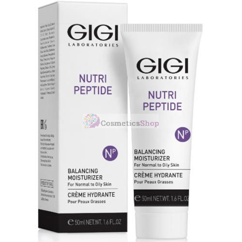 GIGI Nutri Peptide- Пептидный балансирующий крем для жирной кожи 50 ml.