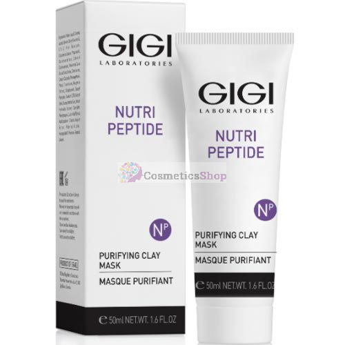 GIGI Nutri Peptide- Attīroša māla maska 50 ml.