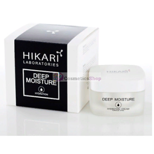 Hikari Laboratories HYDRATION- Дневной увлажняющий крем, сохраняющий молодость кожи SPF15 50 ml.