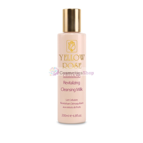 Yellow Rose Cellular Revitalizing- Moisturising and soothing cleansing milk 200 ml.