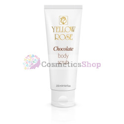 Yellow Rose Chocolate- Moisturising, gel-based, exfoliating scrub with Cacao extract and butter 250 ml.