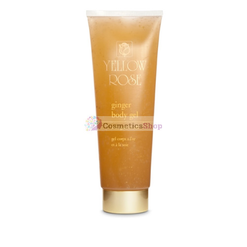 Yellow Rose Ginger Body- Gel-based, exfoliating scrub with Ginger and Silk 250 ml.