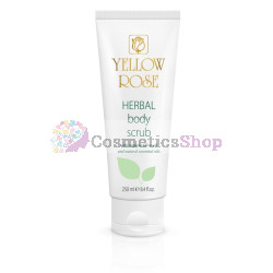 Yellow Rose Herbal- Exfoliating body scrub gel 250 ml.
