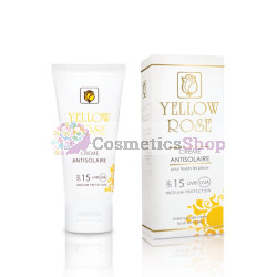 Yellow Rose Sun Care- Crème Antisolaire SPF15 50 ml.