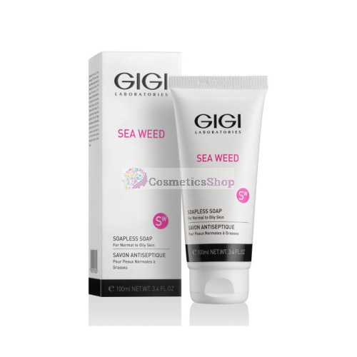 GIGI Sea Weed- Ziepes normālai un taukainai ādai 100 ml.