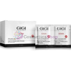 GIGI Acnon- Triple Acid Rapid Wipes 30 pcs. 