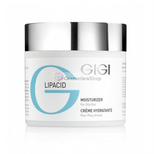 GIGI Lipacid- Увлажняющий крем для жирной проблемной кожи 250 ml.