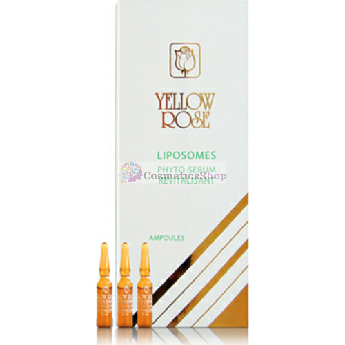 Yellow Rose AMPOULES Liposome Phyto- Anti-wrinkle, firming and moisturising serum based on Liposomes 12x3 ml.