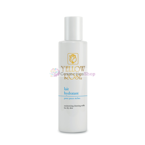 Yellow Rose Lait Hydratant- Moisturising and mild cleansing milk for dry and sensitive skin types 200 ml.