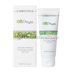 Christina Biophyto- Ultimate Defense Tinted Day Cream SPF 20  75 ml.