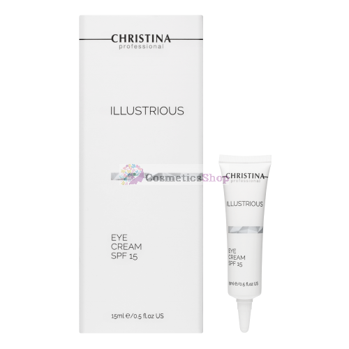 Christina Illustrious- Dienas acu aizsargkrēms ar SPF 15 15 ml.