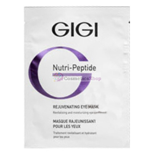 GIGI Nutri Peptide- Vienreizējās lietošanas pretgrumbu maska acīm 1 gb