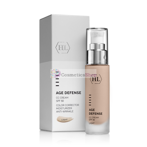 Holy Land AGE DEFENSE- CC Cream Light SPF50 50 ml.