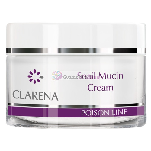Clarena Poison Line- Atjaunojošs krēms ar gliemežu mucīnu 50 ml.