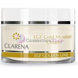 Clarena EGF Golden Line- Gold Mousse Cream 50 ml.
