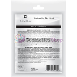 Clarena Immun Balance Line- Probiotic Bubble Mask 1 pc.