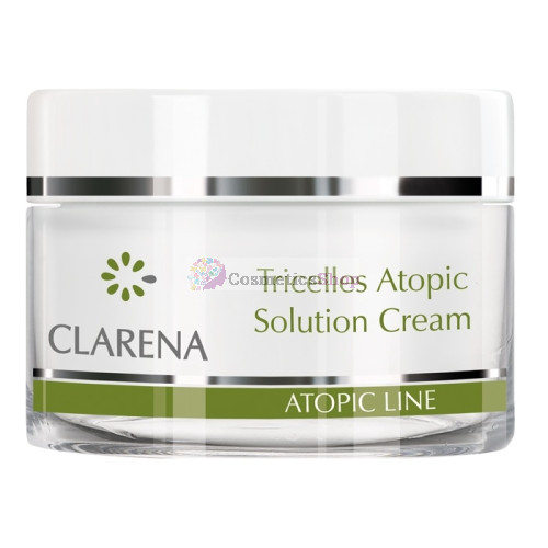 Clarena Atopic Line- Восстанавливающий, увлажняющий крем для атопической и зрелой кожи 50 ml.