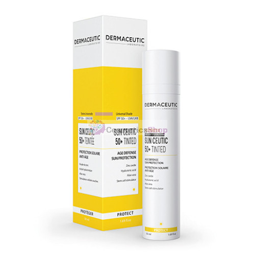 DERMAСEUTIC LABORATOIRE Protect- SPF50 krēms ar anti-age efektu, ar toni 50 ml.