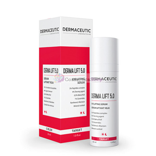 DERMAСEUTIC LABORATOIRE Target- Serums ar liftinga efektu sejas ādai un ādai ap acīm 30 ml.