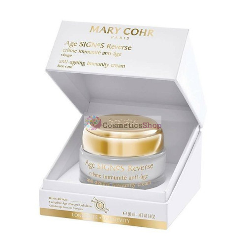 Mary Cohr- Age Signes Reverse Anti-Ageing Immunity Cream 50 ml. Mary Cohr- Age Signes Reverse Anti-Ageing Immunity Cream 50 ml.