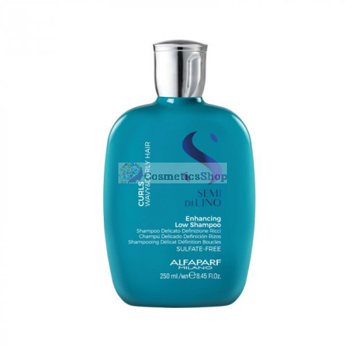 Alfaparf Semi di Lino Curls- Enhancing Low Shampoo 250 ml.