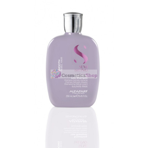 Alfaparf Semi di Lino Smooth- Разглаживающий шампунь для непослушных волос 250 ml.