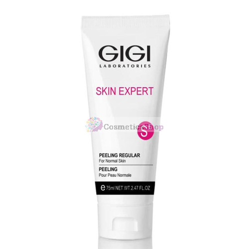 GIGI Skin Expert- Увлажняющий, разглаживающий и отшелушивающий крем-пилинг для всех типов кожи 75 ml.